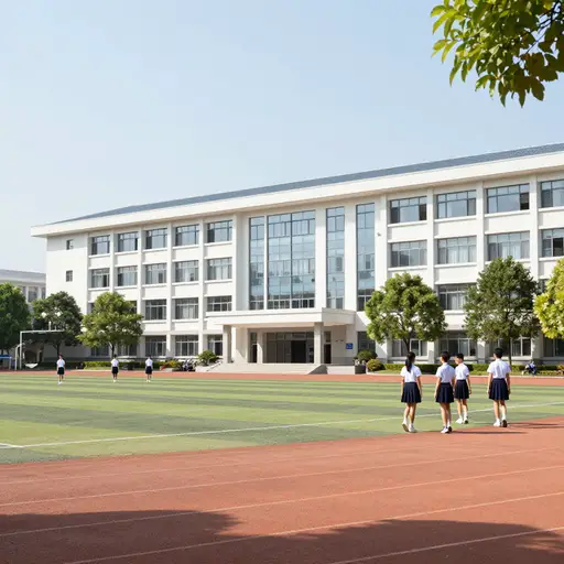 这所学校很大。