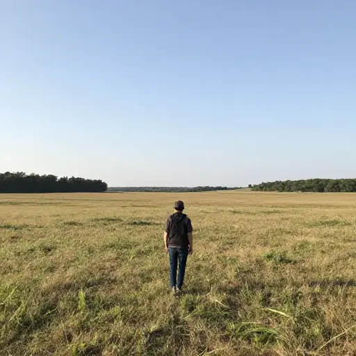 我需要待在外面的开阔空间里。