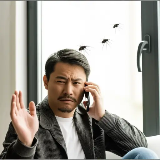 这些不断的推销电话就像烦人的蚊子一样让人无法忍受。