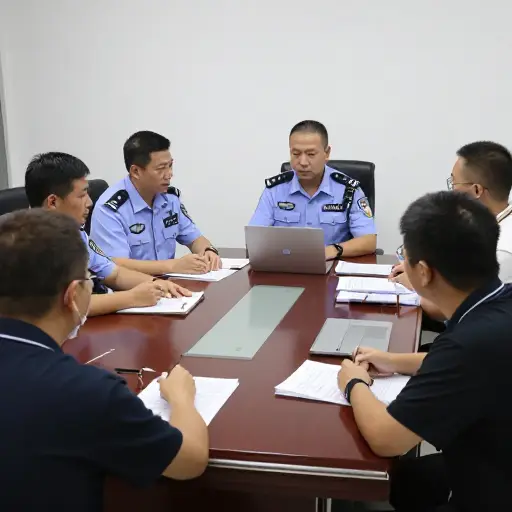 我们正在与警方密切合作。
