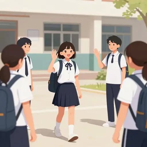 让我自我介绍一下。我叫露西。