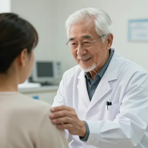 他毕生的抱负是成为一名医生。