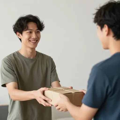 请你见到托尼时把这个给他好吗？