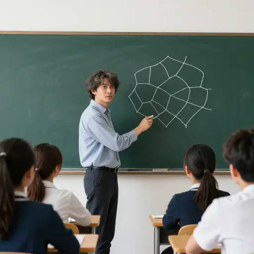大学聘用了一位行为古怪的教授，以其非传统的教学方法闻名。