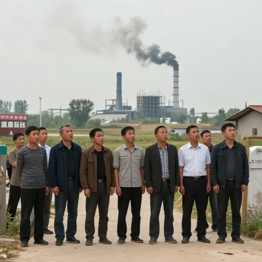 我们村民很担心这家新工厂带来的影响。