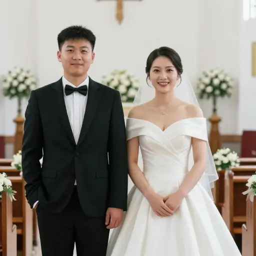 她三十岁时结婚了。