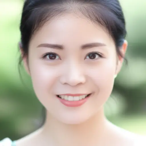 她有一种迷人的微笑，让人忍不住想多聊几句。