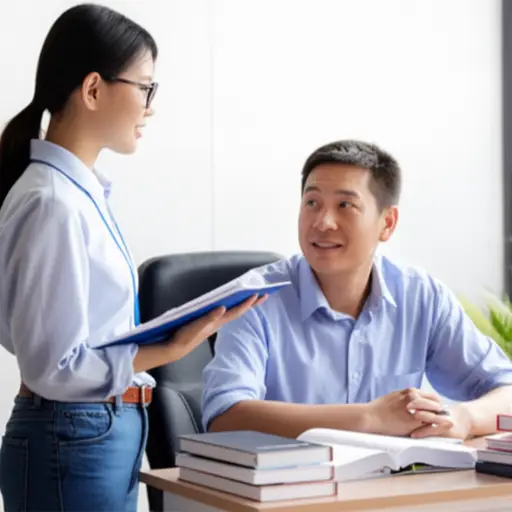我需要和老师谈谈我的学习计划。
