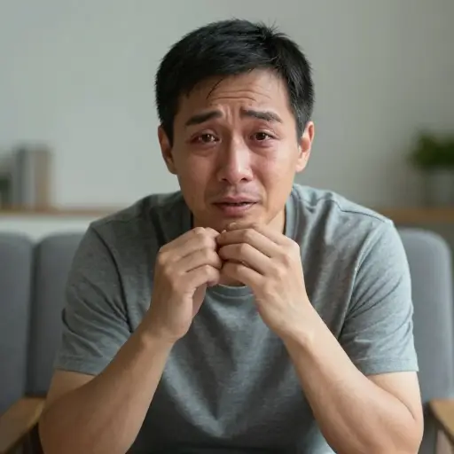 他情绪激动地谈论起朋友的离世。