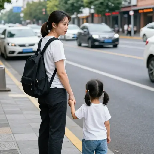 我不愿意让我的孩子处于危险之中。