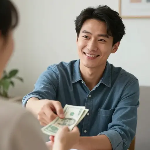 他主动归还了钱。