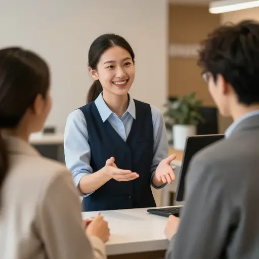 如果员工是双语的，那会很有帮助。