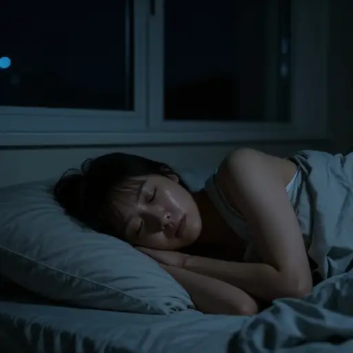 许多人患有失眠症。