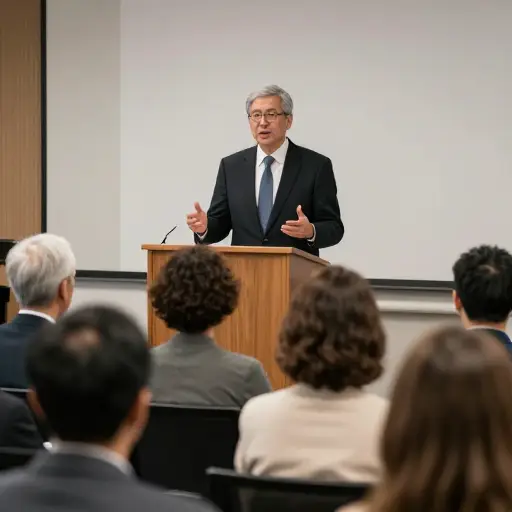 一位熟练的公共演讲者能调整自己的语域以适应不同的听众。