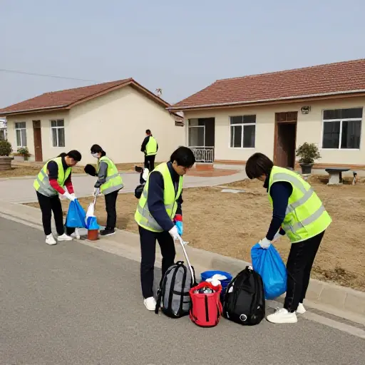 志愿者们以服务换取住宿。