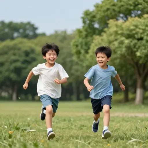 当我们还是男孩时，我经常和他比赛。