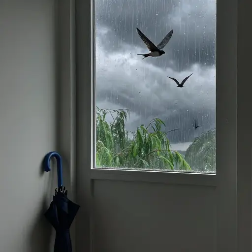 别忘了带伞，天气预报说今天会下雨。