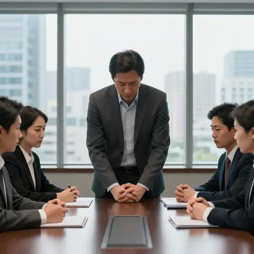 对他来说，在公共场合承认错误是丢脸的。