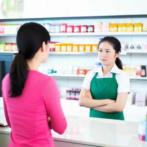 当我请求帮助时，店员态度很差。