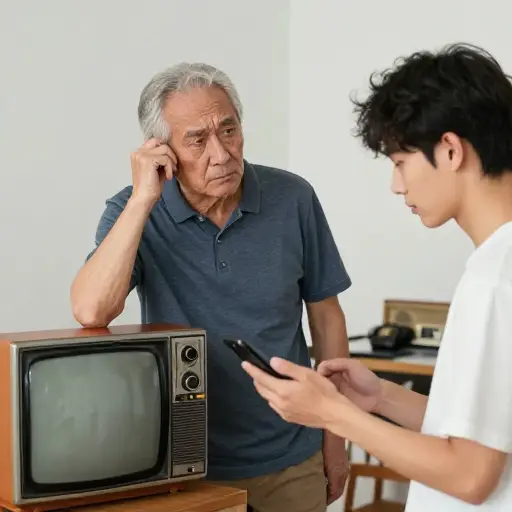 前几代人无法像我们今天这样接触到尖端技术。