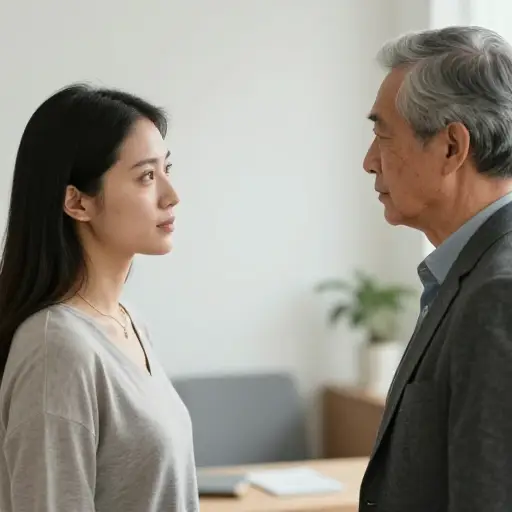 再次见到她的父亲并向他揭露真相是至关重要的。