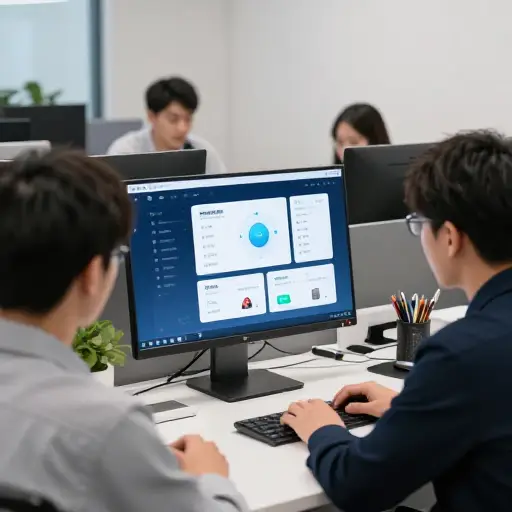 我在此的想法是强调计算机将控制我们生活这一事实。