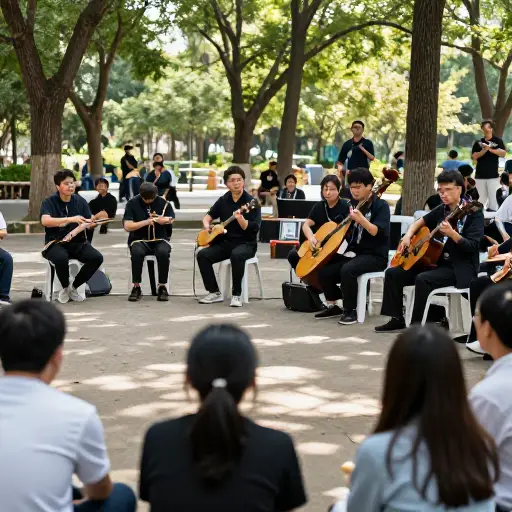最近民间音乐有了复兴。
