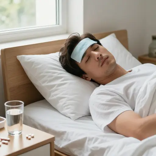 我们都希望他能从流感中迅速康复。