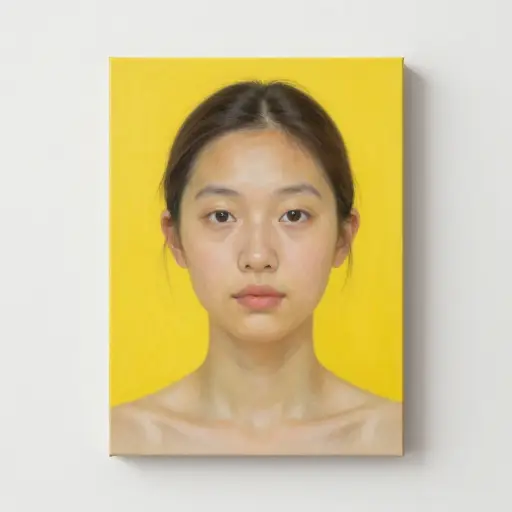 评论家们说那明亮的黄色背景与肖像画柔和的色调不协调。