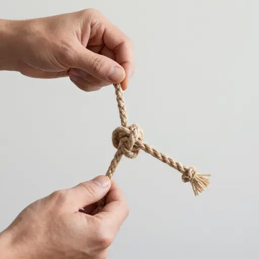 你能帮我解开这个结吗？