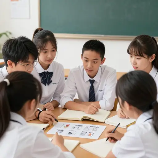 毕业班的学生们正在策划毕业典礼。