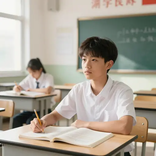我八点有数学课。