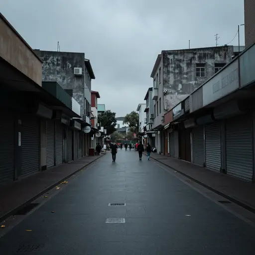 尽管政府努力，经济危机仍在持续。