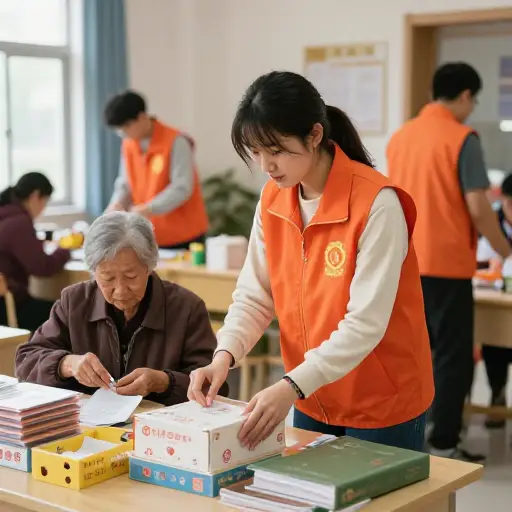 她决定将周末时间投入到志愿服务中。