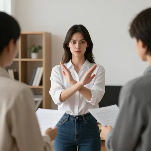她不会接受任何人的建议。