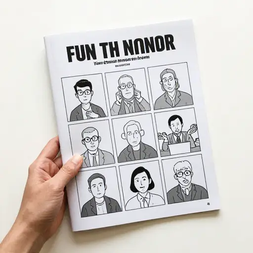 这份杂志以其讽刺性漫画闻名。