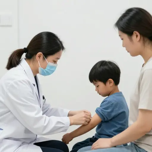 疫苗可以保护儿童免受某些疾病的侵害。