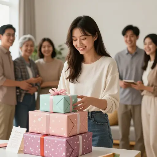 她收到了大量热情的生日祝福。