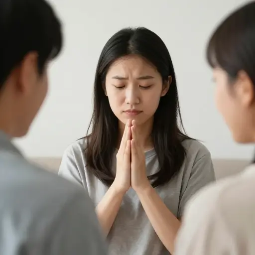 她的道歉似乎很真诚，所以我原谅了她。