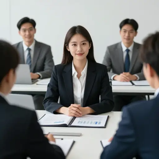 她处理复杂问题的准备就绪给面试小组留下了深刻印象。