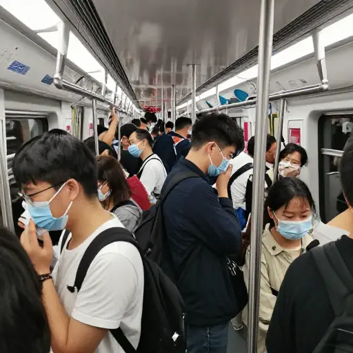 流感病毒在拥挤的地方容易传播。