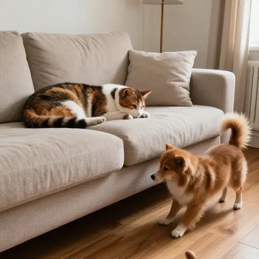 猫和狗都是很好的宠物。