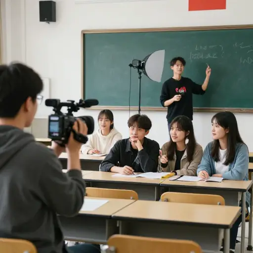 我和我的同学们将帮助完成这个视频项目。