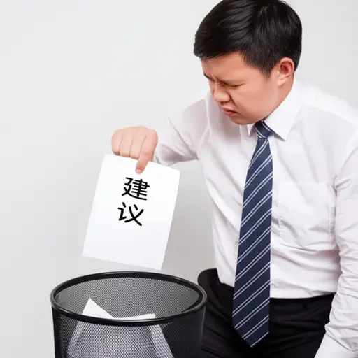 这个建议毫无价值，我们不应该采纳。