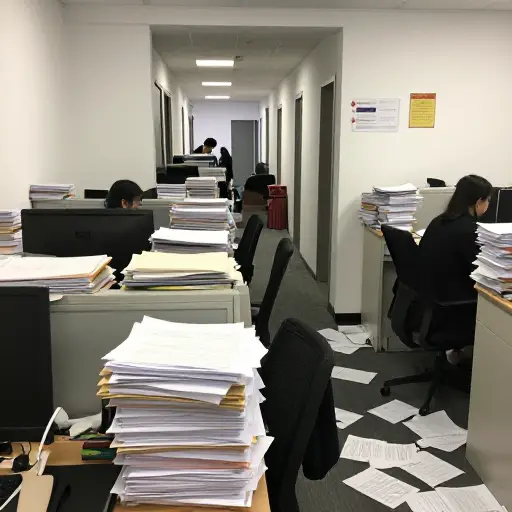 这个政府机构的审批流程复杂得像迷宫一样。