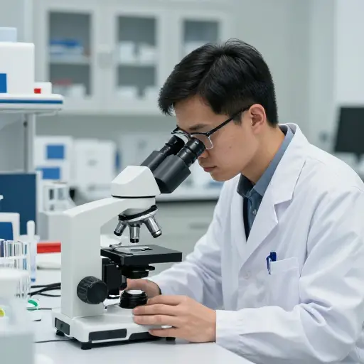 他是一个研究艾滋病治疗方法的聪明科学家。