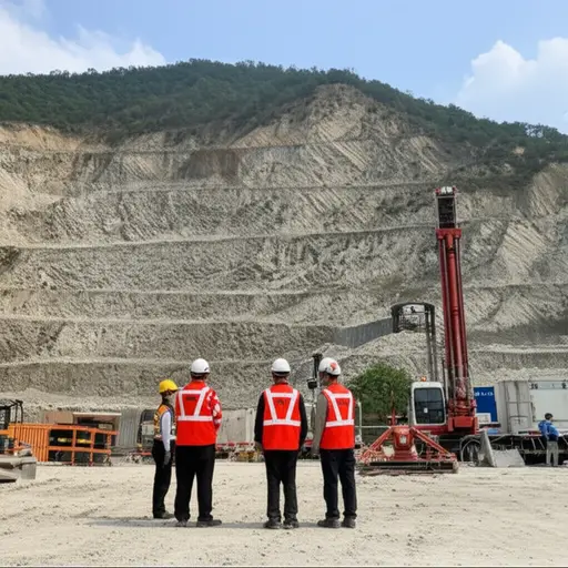 工程师们将爆破穿山以修建隧道。