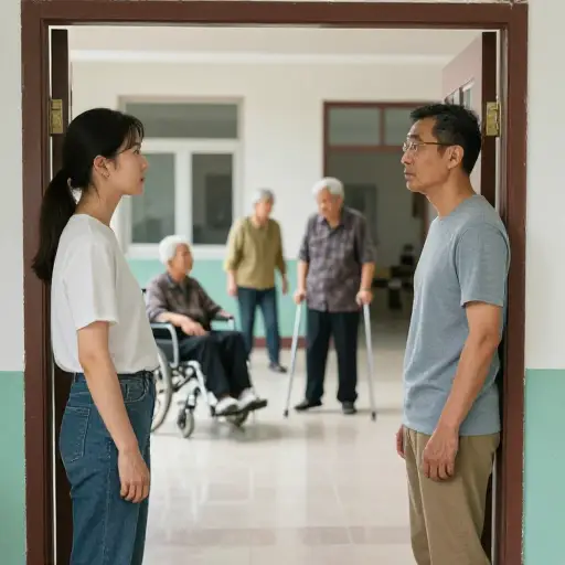 她担心养老院中老年人的福祉。