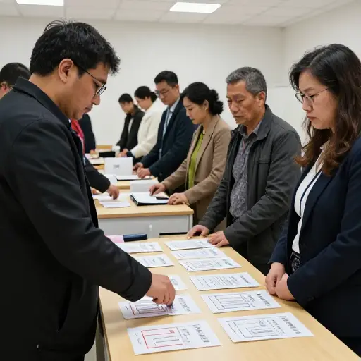 选举结果如此接近，他们不得不重新投票。