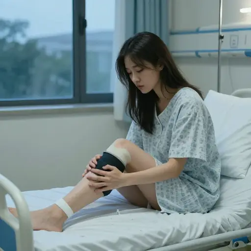 事故后她忍受了难以想象的痛苦。
